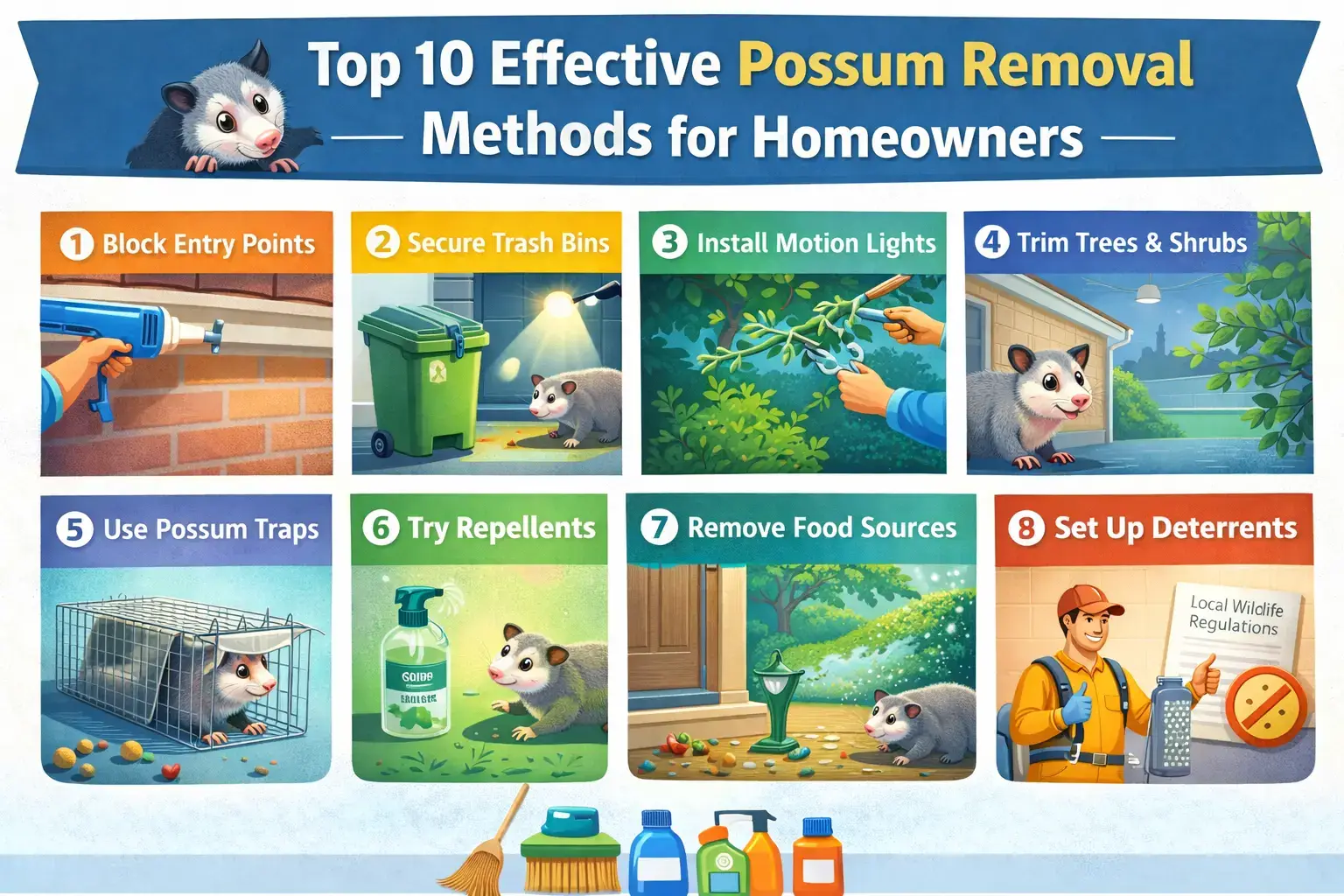 Effective Possum Removal Methods for Homeowners
