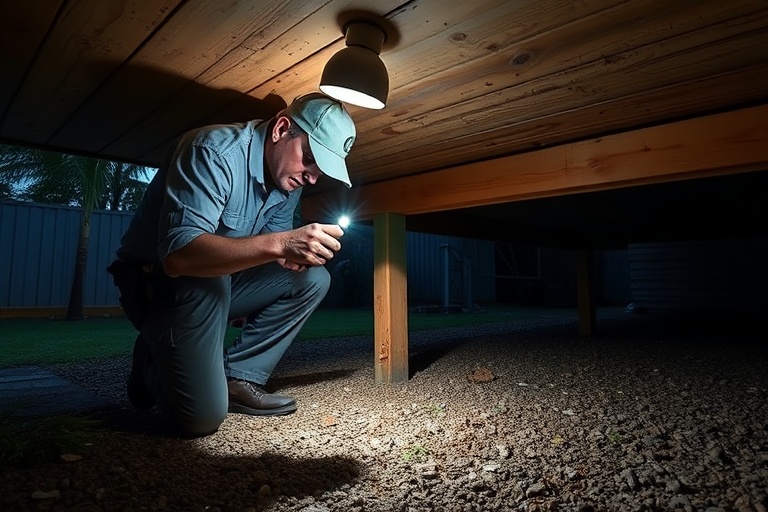 Under Deck Possum Removal Clyde